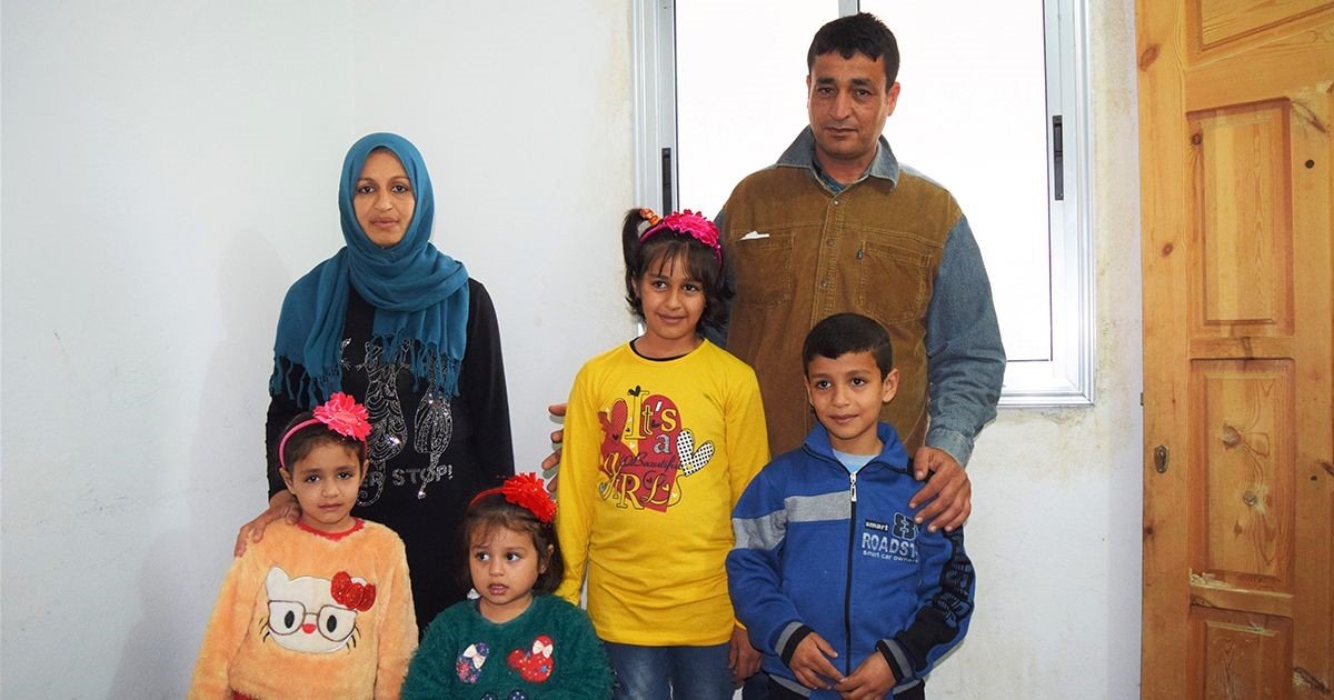 Syrisch gezin in gevangenis