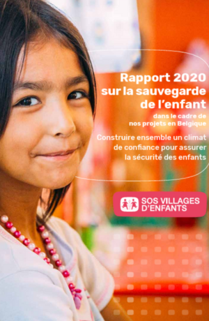 Rapport 2020 sur la sauvegarde de l’enfant dans le cadre de nos projets en Belgique